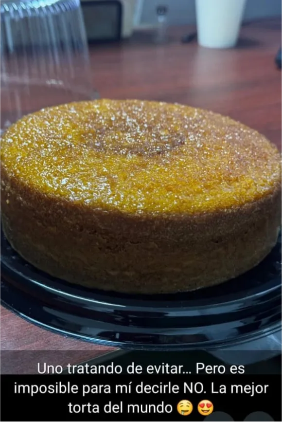 Torta de leche condensada sin cobertura